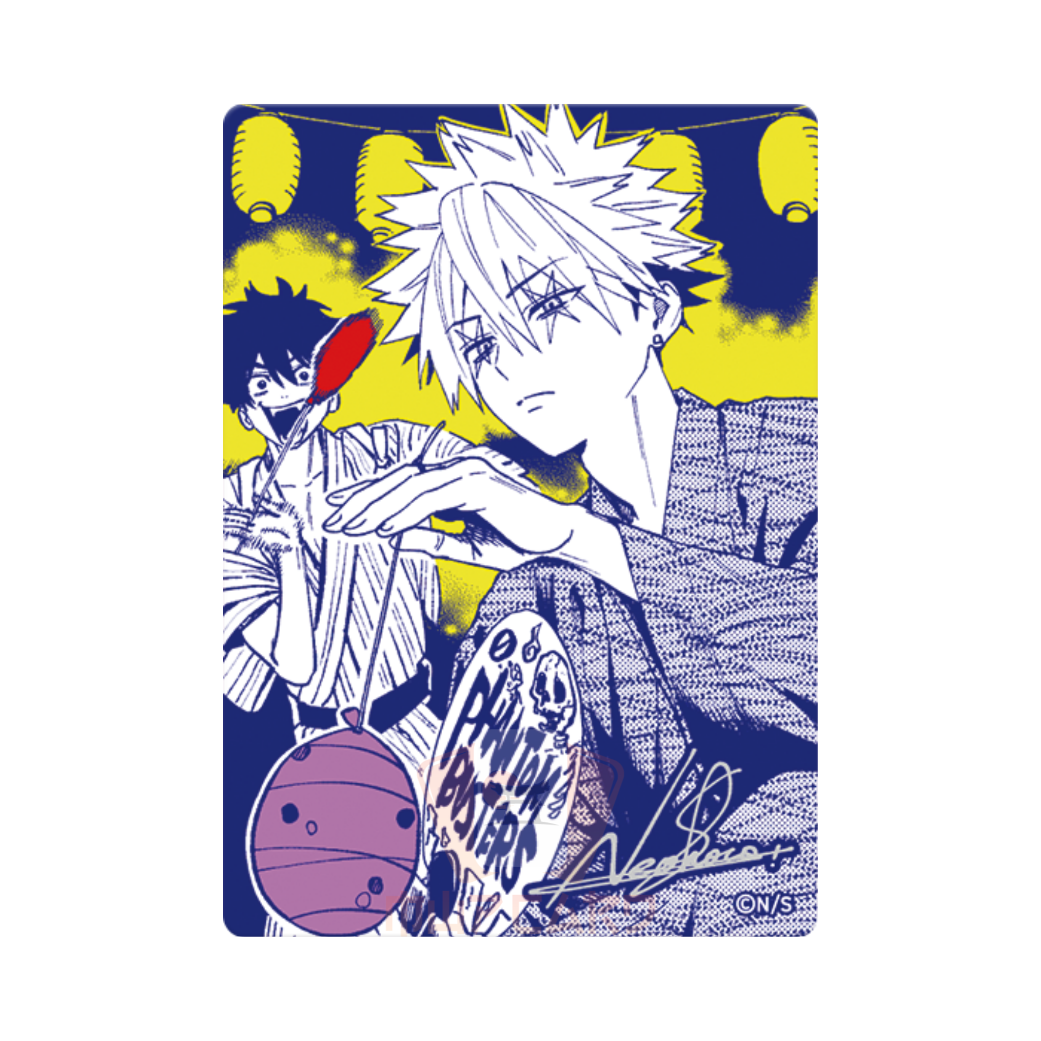 PREORDER Phantom Busters Signed Neoshoco MetaKira Card Natsucomi Shueisha 2026 | Promo Giappone