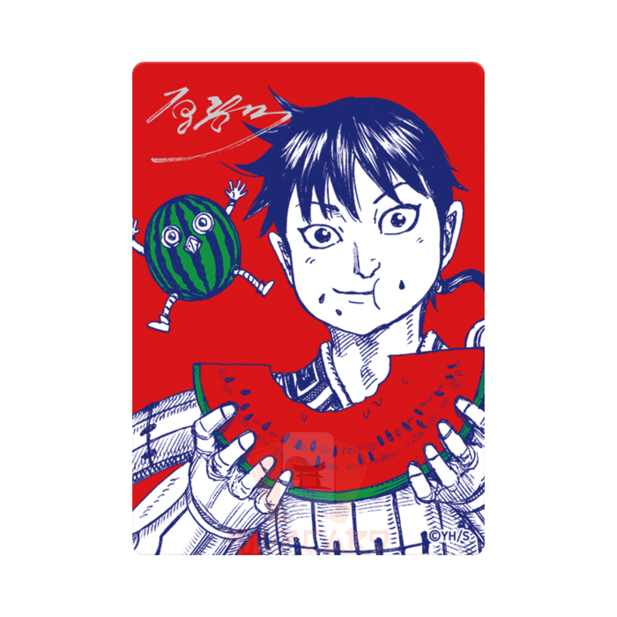 PREORDER Kingdom Signed Yasuhisa Hara MetaKira Card Natsucomi Shueisha 2026 | Promo Giappone